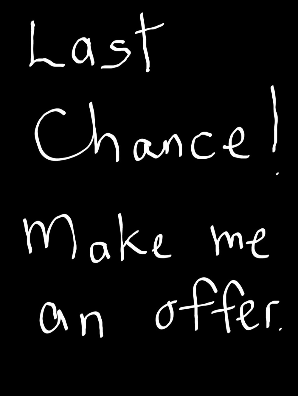 Clearing Sale